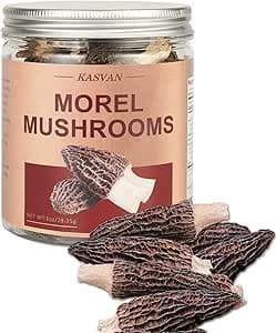Morel Mushrooms in Honey